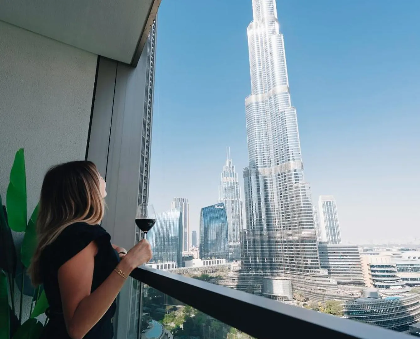 Apartmán Stylish 2-Bedroom Luxury Stay In Downtown Dubai With Burj Khalifa & Fountain Views