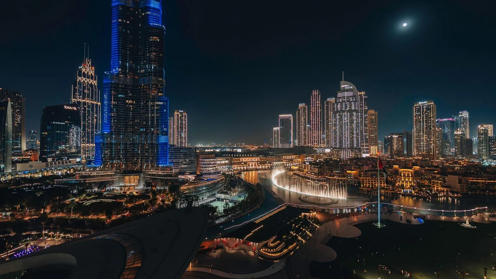 Appartement Stylish 2-Bedroom Luxury Stay In Downtown Dubai With Burj Khalifa & Fountain Views